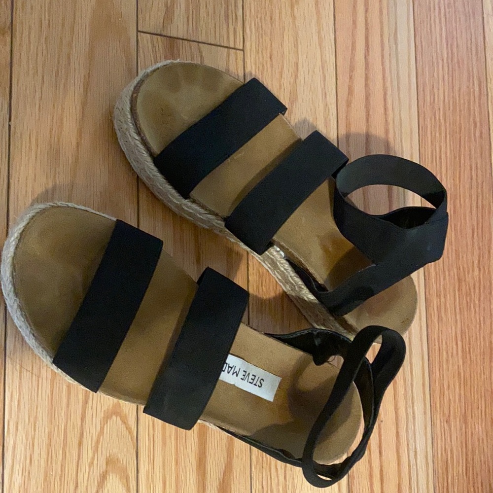 Steve Madden Kimmie black sandals